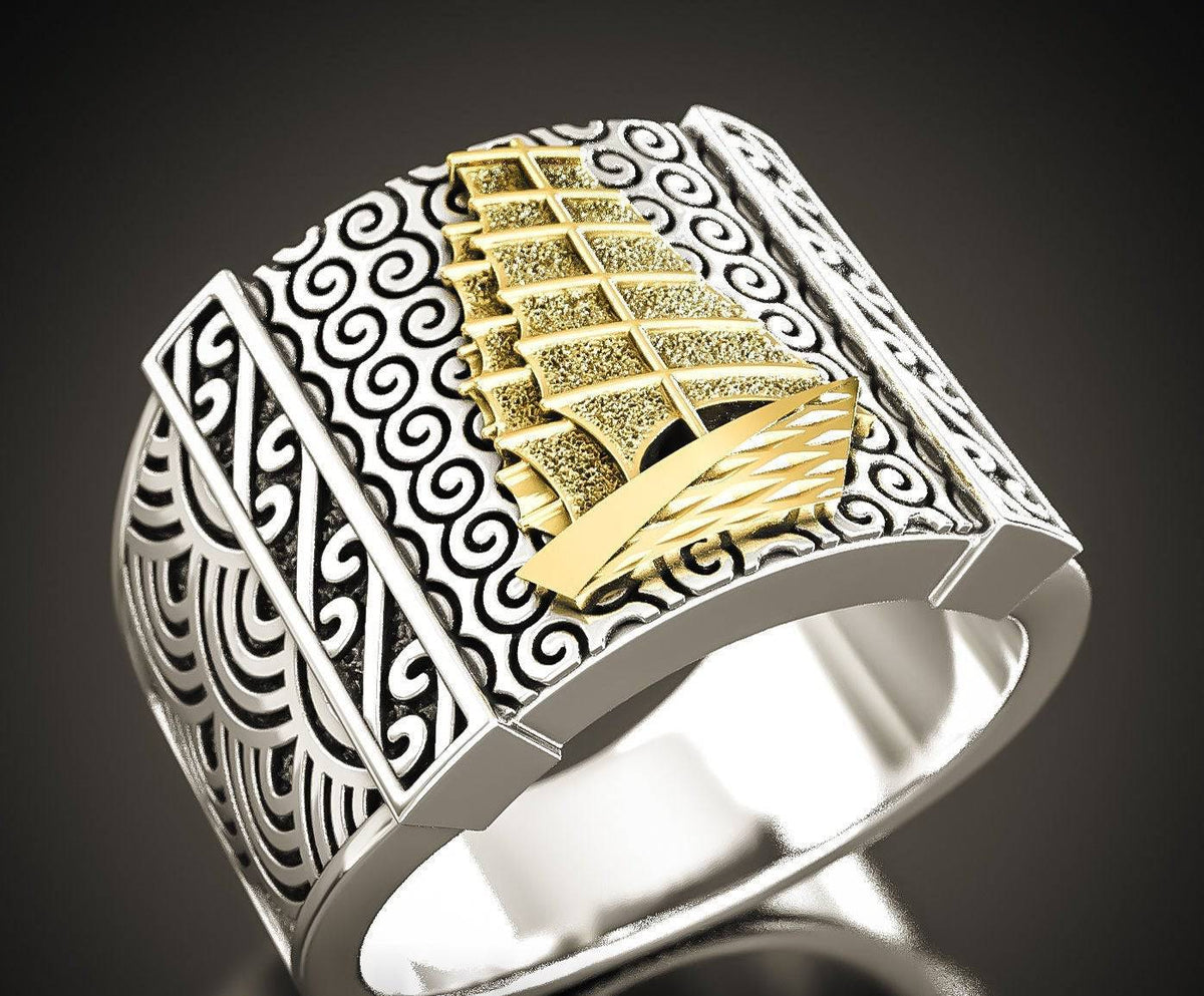 Snake Eyes Dice Ring, Loni Design Group Rings $578.38