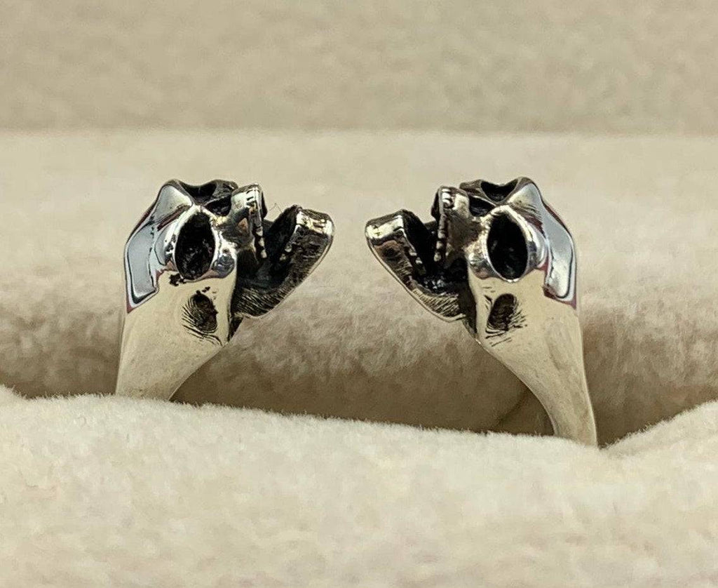 Joker Skull Ring | Loni Design Group | Rings  | Men's jewelery|Mens jewelery| Men's pendants| men's necklace|mens Pendants| skull jewelry|Ladies Jewellery| Ladies pendants|ladies skull ring| skull wedding ring| Snake jewelry| gold| silver| Platnium|