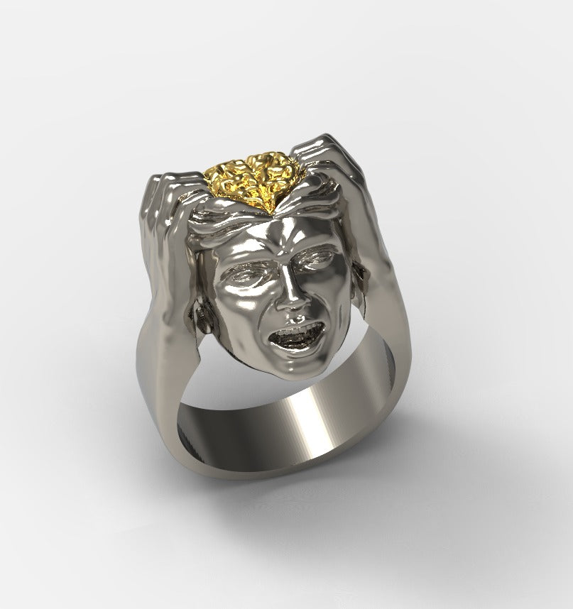 Custom Order for - Robert N - Brainiac Ring - Size 11.25