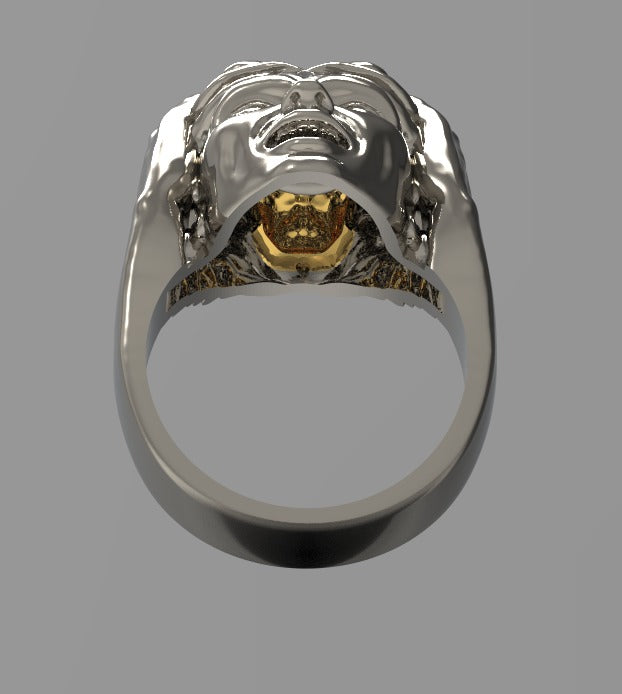 Custom Order for - Robert N - Brainiac Ring - Size 11.25