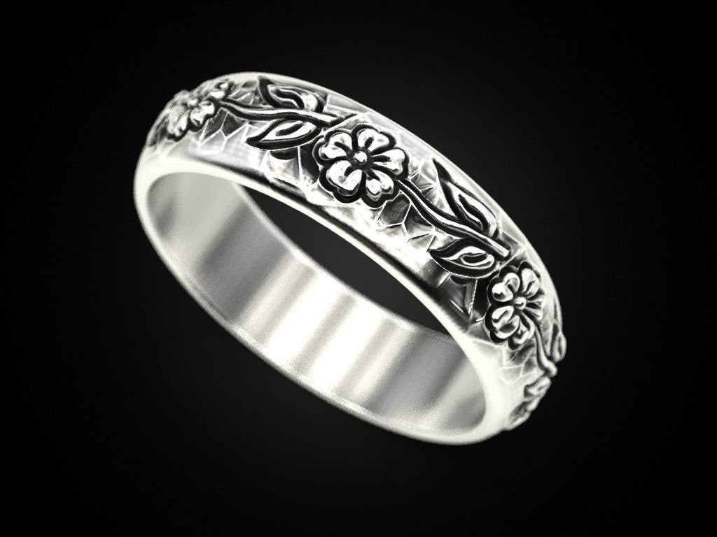 lavender flower ring Lavender Flower Ring