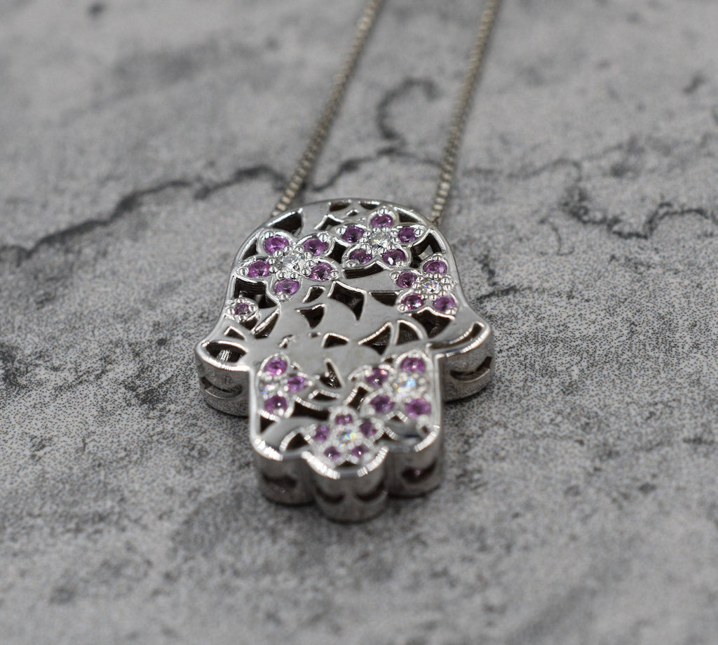 Custom Order For Chi - 10k Yellow Gold Amulet Hamsa Pendant & 16" 10k Yellow Gold 2.00mm | Loni Design Group |   | Men's jewelery|Mens jewelery| Men's pendants| men's necklace|mens Pendants| skull jewelry|Ladies Jewellery| Ladies pendants|ladies skull ring| skull wedding ring| Snake jewelry| gold| silver| Platnium|