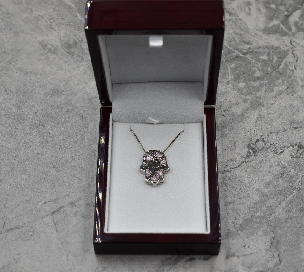 Custom Order For Chi - 10k Yellow Gold Amulet Hamsa Pendant & 16" 10k Yellow Gold 2.00mm | Loni Design Group |   | Men's jewelery|Mens jewelery| Men's pendants| men's necklace|mens Pendants| skull jewelry|Ladies Jewellery| Ladies pendants|ladies skull ring| skull wedding ring| Snake jewelry| gold| silver| Platnium|