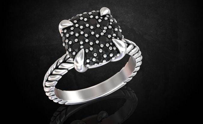 Angelina Engagement Ring | Loni Design Group | Rings  | Men's jewelery|Mens jewelery| Men's pendants| men's necklace|mens Pendants| skull jewelry|Ladies Jewellery| Ladies pendants|ladies skull ring| skull wedding ring| Snake jewelry| gold| silver| Platnium|