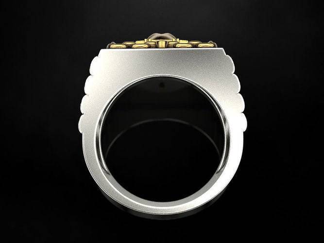 Yo Ho Ho Skull Ring | Loni Design Group | Rings  | Men's jewelery|Mens jewelery| Men's pendants| men's necklace|mens Pendants| skull jewelry|Ladies Jewellery| Ladies pendants|ladies skull ring| skull wedding ring| Snake jewelry| gold| silver| Platnium|
