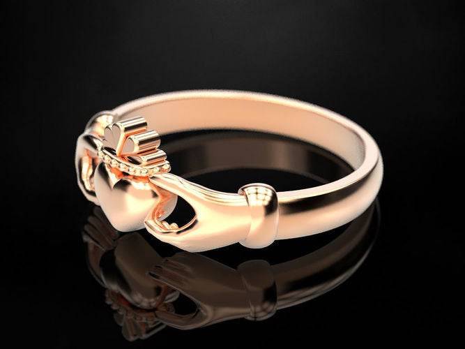 Classic Claddagh Ring | Loni Design Group | Rings  | Men's jewelery|Mens jewelery| Men's pendants| men's necklace|mens Pendants| skull jewelry|Ladies Jewellery| Ladies pendants|ladies skull ring| skull wedding ring| Snake jewelry| gold| silver| Platnium|