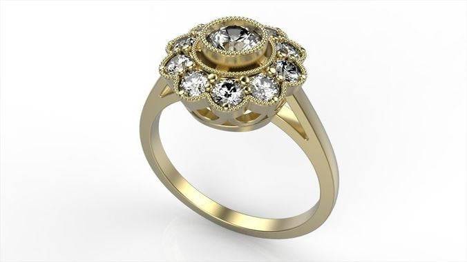 Catherine Engagement Ring | Loni Design Group | Rings  | Men's jewelery|Mens jewelery| Men's pendants| men's necklace|mens Pendants| skull jewelry|Ladies Jewellery| Ladies pendants|ladies skull ring| skull wedding ring| Snake jewelry| gold| silver| Platnium|