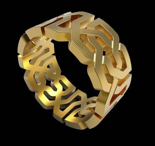 Zig Zag Ring | Loni Design Group | Rings  | Men's jewelery|Mens jewelery| Men's pendants| men's necklace|mens Pendants| skull jewelry|Ladies Jewellery| Ladies pendants|ladies skull ring| skull wedding ring| Snake jewelry| gold| silver| Platnium|