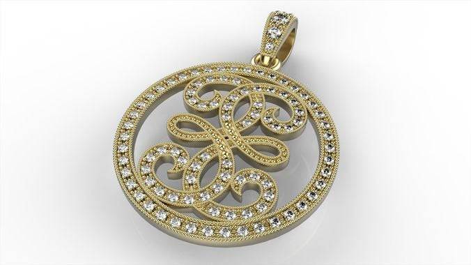 Trudy Fashion Pendant *1.53 Carat Moissanite With 10k/14k/18k White, Yellow, Rose, Green Gold, Gold Plated & Silver* Charm Necklace Gift | Loni Design Group |   | Men's jewelery|Mens jewelery| Men's pendants| men's necklace|mens Pendants| skull jewelry|Ladies Jewellery| Ladies pendants|ladies skull ring| skull wedding ring| Snake jewelry| gold| silver| Platnium|