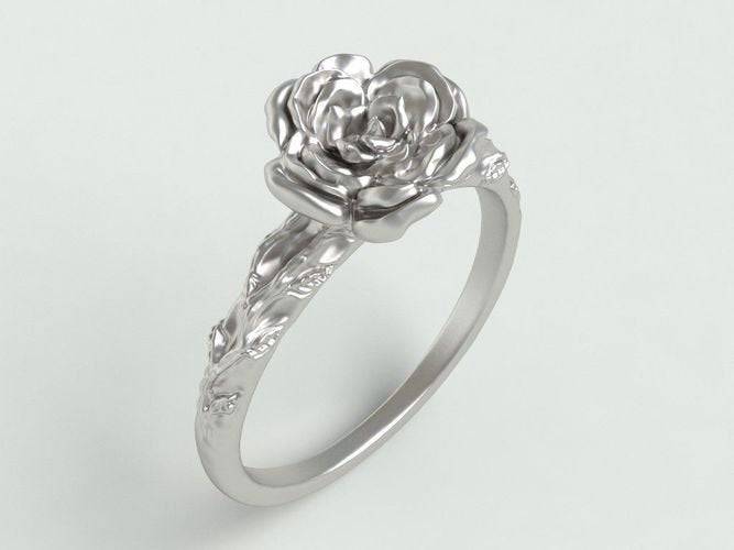 Blooming Flower Ring | Loni Design Group | Rings  | Men's jewelery|Mens jewelery| Men's pendants| men's necklace|mens Pendants| skull jewelry|Ladies Jewellery| Ladies pendants|ladies skull ring| skull wedding ring| Snake jewelry| gold| silver| Platnium|