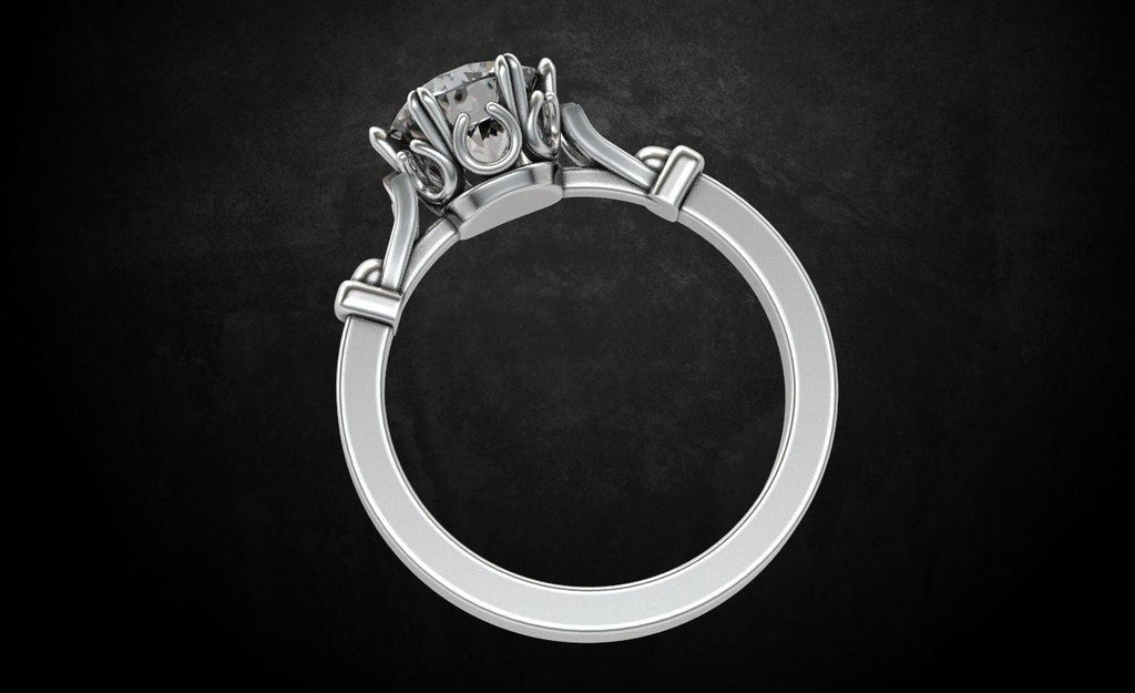 Jessica Engagement Ring | Loni Design Group | Engagement Rings  | Men's jewelery|Mens jewelery| Men's pendants| men's necklace|mens Pendants| skull jewelry|Ladies Jewellery| Ladies pendants|ladies skull ring| skull wedding ring| Snake jewelry| gold| silver| Platnium|
