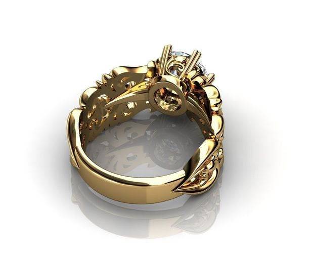 Elizabeth Engagement Ring | Loni Design Group | Engagement Rings  | Men's jewelery|Mens jewelery| Men's pendants| men's necklace|mens Pendants| skull jewelry|Ladies Jewellery| Ladies pendants|ladies skull ring| skull wedding ring| Snake jewelry| gold| silver| Platnium|