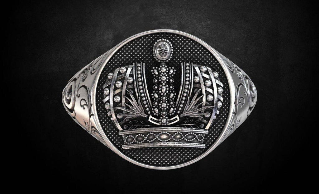 King Of The Castle Crown Ring | Loni Design Group | Rings  | Men's jewelery|Mens jewelery| Men's pendants| men's necklace|mens Pendants| skull jewelry|Ladies Jewellery| Ladies pendants|ladies skull ring| skull wedding ring| Snake jewelry| gold| silver| Platnium|