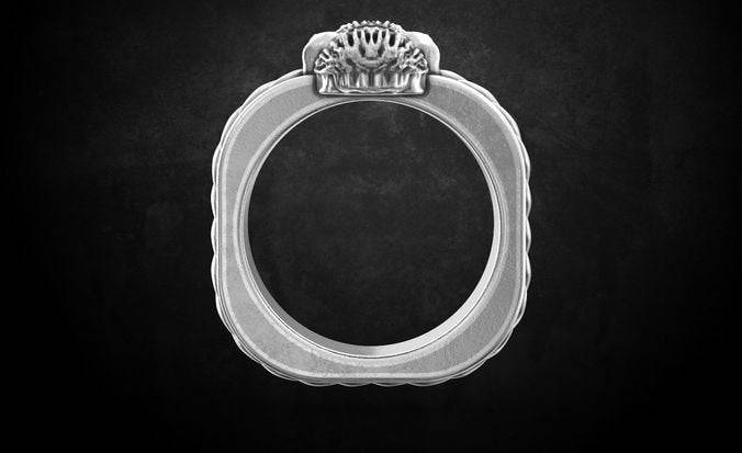 Redbeard Skull Ring | Loni Design Group | Rings  | Men's jewelery|Mens jewelery| Men's pendants| men's necklace|mens Pendants| skull jewelry|Ladies Jewellery| Ladies pendants|ladies skull ring| skull wedding ring| Snake jewelry| gold| silver| Platnium|