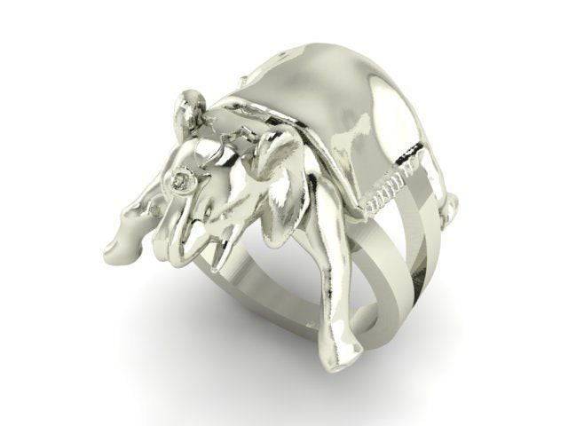 Horton Elephant Ring | Loni Design Group | Rings  | Men's jewelery|Mens jewelery| Men's pendants| men's necklace|mens Pendants| skull jewelry|Ladies Jewellery| Ladies pendants|ladies skull ring| skull wedding ring| Snake jewelry| gold| silver| Platnium|