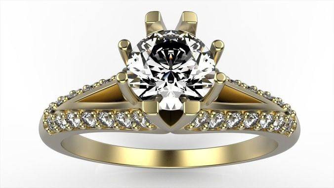 Helena Engagement Ring | Loni Design Group | Engagement Rings  | Men's jewelery|Mens jewelery| Men's pendants| men's necklace|mens Pendants| skull jewelry|Ladies Jewellery| Ladies pendants|ladies skull ring| skull wedding ring| Snake jewelry| gold| silver| Platnium|