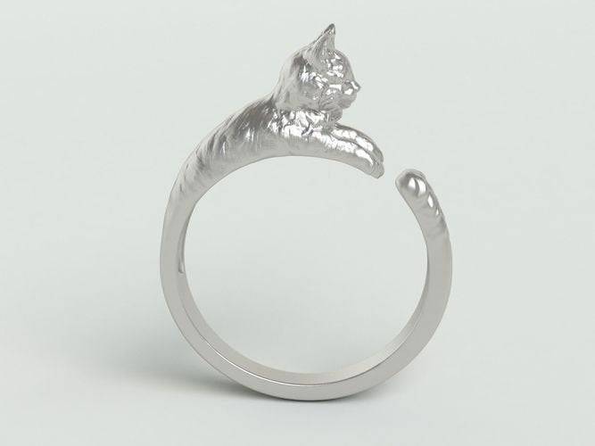 Bella Cat Ring | Loni Design Group | Rings  | Men's jewelery|Mens jewelery| Men's pendants| men's necklace|mens Pendants| skull jewelry|Ladies Jewellery| Ladies pendants|ladies skull ring| skull wedding ring| Snake jewelry| gold| silver| Platnium|