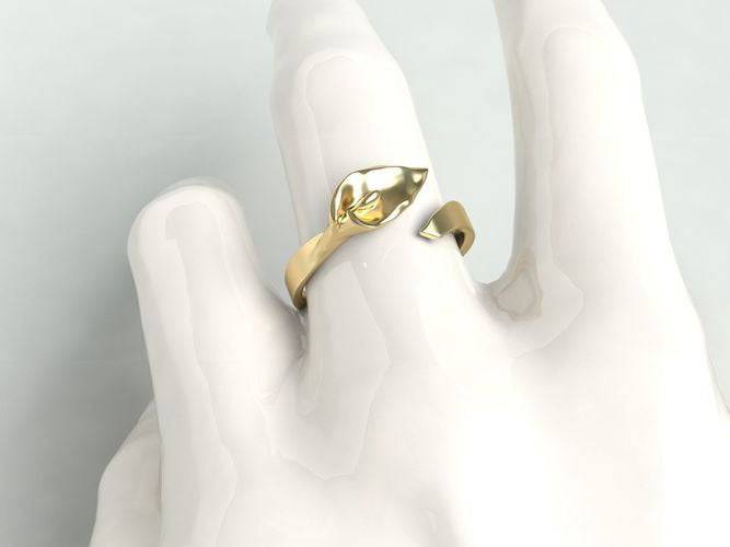 Calla Lilies Ring | Loni Design Group | Rings  | Men's jewelery|Mens jewelery| Men's pendants| men's necklace|mens Pendants| skull jewelry|Ladies Jewellery| Ladies pendants|ladies skull ring| skull wedding ring| Snake jewelry| gold| silver| Platnium|