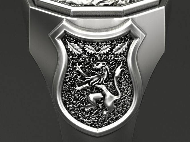 Roar Of The Wild Lion Ring | Loni Design Group | Rings  | Men's jewelery|Mens jewelery| Men's pendants| men's necklace|mens Pendants| skull jewelry|Ladies Jewellery| Ladies pendants|ladies skull ring| skull wedding ring| Snake jewelry| gold| silver| Platnium|