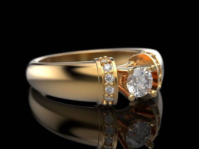 1.21 Carat Old European Cut Diamond Ring – Ashley Zhang Jewelry
