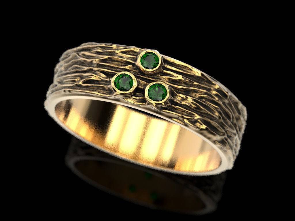 Forest Statement Ring | Loni Design Group | Rings  | Men's jewelery|Mens jewelery| Men's pendants| men's necklace|mens Pendants| skull jewelry|Ladies Jewellery| Ladies pendants|ladies skull ring| skull wedding ring| Snake jewelry| gold| silver| Platnium|