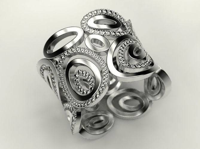 Marge Abstract Ring | Loni Design Group | Rings  | Men's jewelery|Mens jewelery| Men's pendants| men's necklace|mens Pendants| skull jewelry|Ladies Jewellery| Ladies pendants|ladies skull ring| skull wedding ring| Snake jewelry| gold| silver| Platnium|