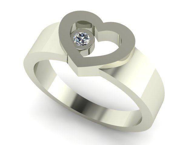 The Love We Share Heart Ring | Loni Design Group | Rings  | Men's jewelery|Mens jewelery| Men's pendants| men's necklace|mens Pendants| skull jewelry|Ladies Jewellery| Ladies pendants|ladies skull ring| skull wedding ring| Snake jewelry| gold| silver| Platnium|