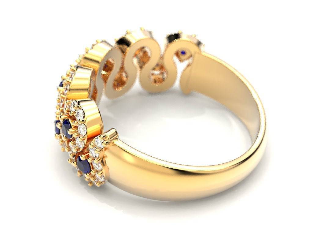 Sloane Designer Ring | Loni Design Group | Rings  | Men's jewelery|Mens jewelery| Men's pendants| men's necklace|mens Pendants| skull jewelry|Ladies Jewellery| Ladies pendants|ladies skull ring| skull wedding ring| Snake jewelry| gold| silver| Platnium|