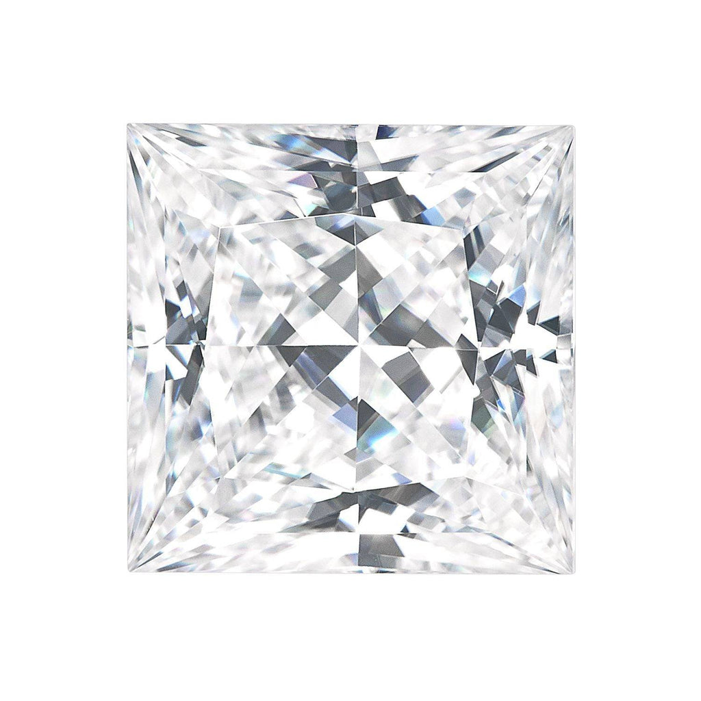 Princess Cut Moissanite - Charles and Colvard Forever ONE - D-E-F - GIA Certified - Colorless - Loose Gemstone *Wholesale Prices* Diamond | Loni Design Group |   | Men's jewelery|Mens jewelery| Men's pendants| men's necklace|mens Pendants| skull jewelry|Ladies Jewellery| Ladies pendants|ladies skull ring| skull wedding ring| Snake jewelry| gold| silver| Platnium|