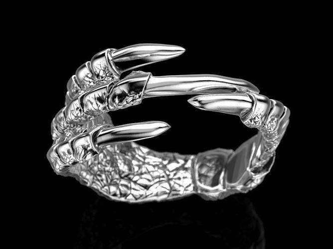 The CLAW Ring | Loni Design Group | Rings  | Men's jewelery|Mens jewelery| Men's pendants| men's necklace|mens Pendants| skull jewelry|Ladies Jewellery| Ladies pendants|ladies skull ring| skull wedding ring| Snake jewelry| gold| silver| Platnium|