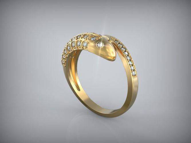 Goldie Goldfish Ring | Loni Design Group | Rings  | Men's jewelery|Mens jewelery| Men's pendants| men's necklace|mens Pendants| skull jewelry|Ladies Jewellery| Ladies pendants|ladies skull ring| skull wedding ring| Snake jewelry| gold| silver| Platnium|