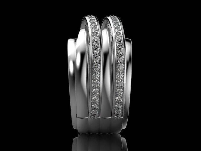 Wendy Infinity Ring | Loni Design Group | Engagement Rings  | Men's jewelery|Mens jewelery| Men's pendants| men's necklace|mens Pendants| skull jewelry|Ladies Jewellery| Ladies pendants|ladies skull ring| skull wedding ring| Snake jewelry| gold| silver| Platnium|