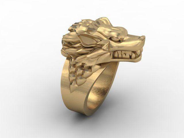 Oz Werewolf Ring | Loni Design Group | Rings  | Men's jewelery|Mens jewelery| Men's pendants| men's necklace|mens Pendants| skull jewelry|Ladies Jewellery| Ladies pendants|ladies skull ring| skull wedding ring| Snake jewelry| gold| silver| Platnium|