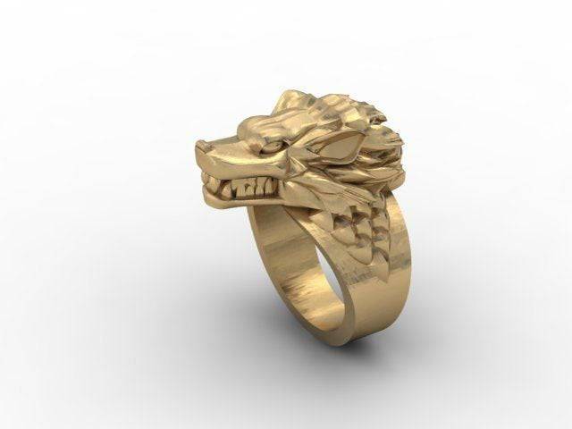 Oz Werewolf Ring | Loni Design Group | Rings  | Men's jewelery|Mens jewelery| Men's pendants| men's necklace|mens Pendants| skull jewelry|Ladies Jewellery| Ladies pendants|ladies skull ring| skull wedding ring| Snake jewelry| gold| silver| Platnium|