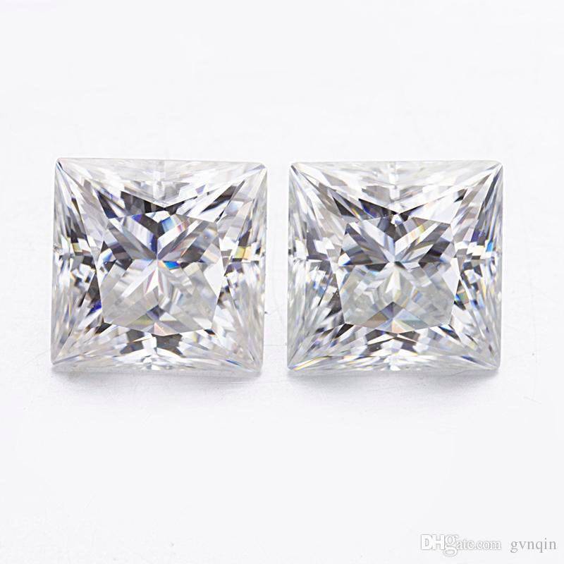 Square Cut Moissanite - Charles and Colvard Forever ONE - D-E-F - GIA Certified - Colorless - Loose Gemstone *Wholesale Prices* Diamond | Loni Design Group |   | Men's jewelery|Mens jewelery| Men's pendants| men's necklace|mens Pendants| skull jewelry|Ladies Jewellery| Ladies pendants|ladies skull ring| skull wedding ring| Snake jewelry| gold| silver| Platnium|