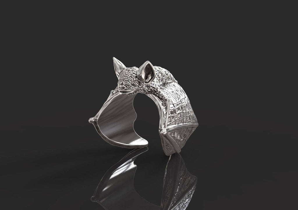 Bartok Bat Ring | Loni Design Group | Rings  | Men's jewelery|Mens jewelery| Men's pendants| men's necklace|mens Pendants| skull jewelry|Ladies Jewellery| Ladies pendants|ladies skull ring| skull wedding ring| Snake jewelry| gold| silver| Platnium|