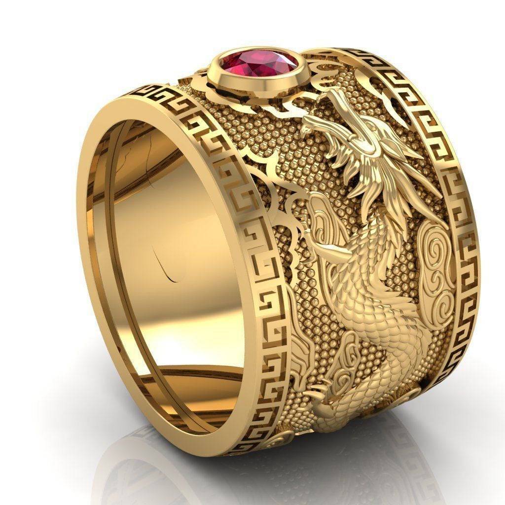 Custom Order For Frantz - Dracon Dragon Ring | Loni Design Group | Rings  | Men's jewelery|Mens jewelery| Men's pendants| men's necklace|mens Pendants| skull jewelry|Ladies Jewellery| Ladies pendants|ladies skull ring| skull wedding ring| Snake jewelry| gold| silver| Platnium|