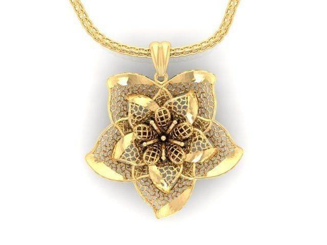 Fabulous Flower Pendant *10k/14k/18k White, Yellow, Rose, Green Gold, Gold Plated & Silver* Nature Daisy Leaf Leaves Necklace Charm Women | Loni Design Group |   | Men's jewelery|Mens jewelery| Men's pendants| men's necklace|mens Pendants| skull jewelry|Ladies Jewellery| Ladies pendants|ladies skull ring| skull wedding ring| Snake jewelry| gold| silver| Platnium|