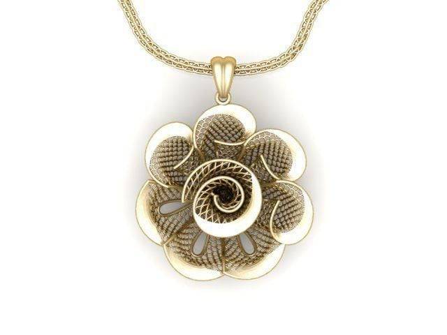 Pretty Pansy Flower Pendant *10k/14k/18k White, Yellow, Rose, Green Gold, Gold Plated & Silver* Nature Daisy Tulip Rose Charm Necklace Gift | Loni Design Group |   | Men's jewelery|Mens jewelery| Men's pendants| men's necklace|mens Pendants| skull jewelry|Ladies Jewellery| Ladies pendants|ladies skull ring| skull wedding ring| Snake jewelry| gold| silver| Platnium|