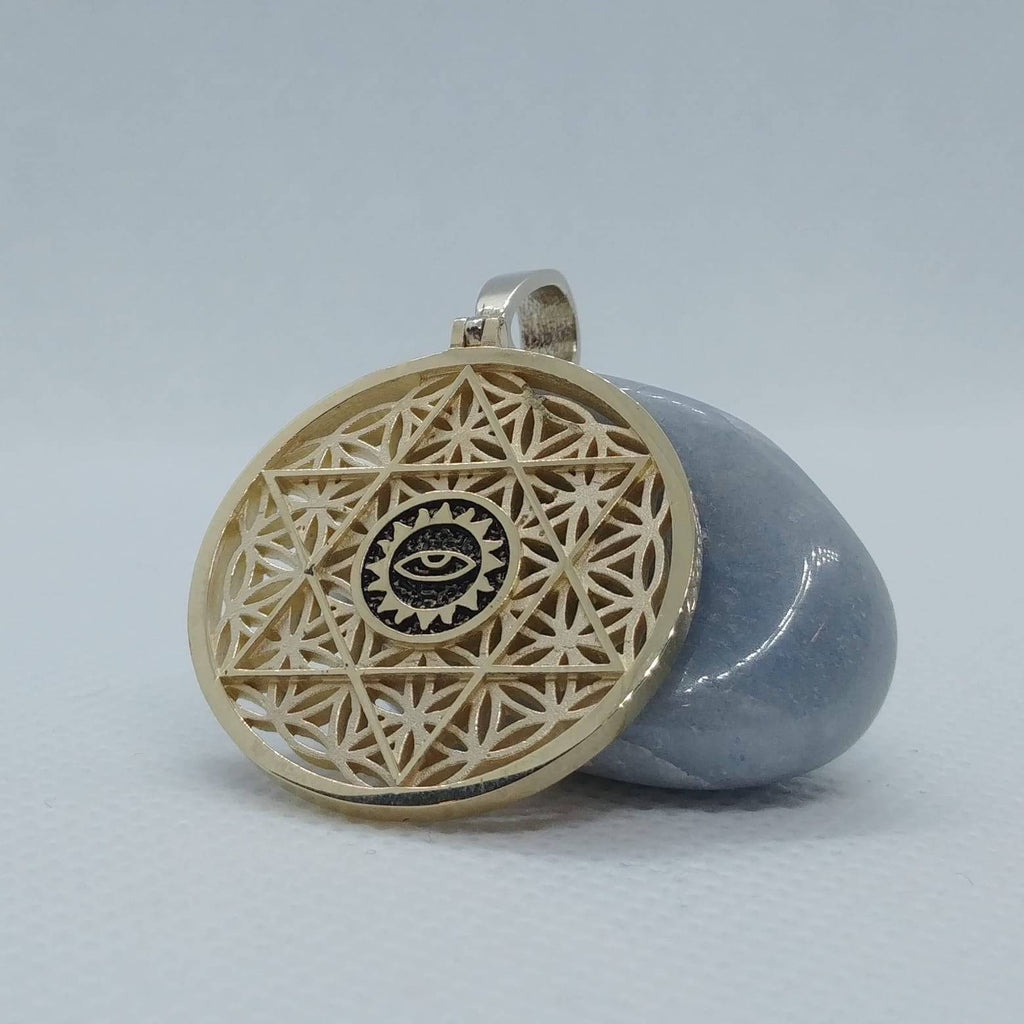 Metatron's Cube Pendant *10k/14k/18k White, Yellow, Rose, Green Gold, Gold Plated & Silver* Star Alchemy Symbol Charm Necklace Gift Math | Loni Design Group |   | Men's jewelery|Mens jewelery| Men's pendants| men's necklace|mens Pendants| skull jewelry|Ladies Jewellery| Ladies pendants|ladies skull ring| skull wedding ring| Snake jewelry| gold| silver| Platnium|