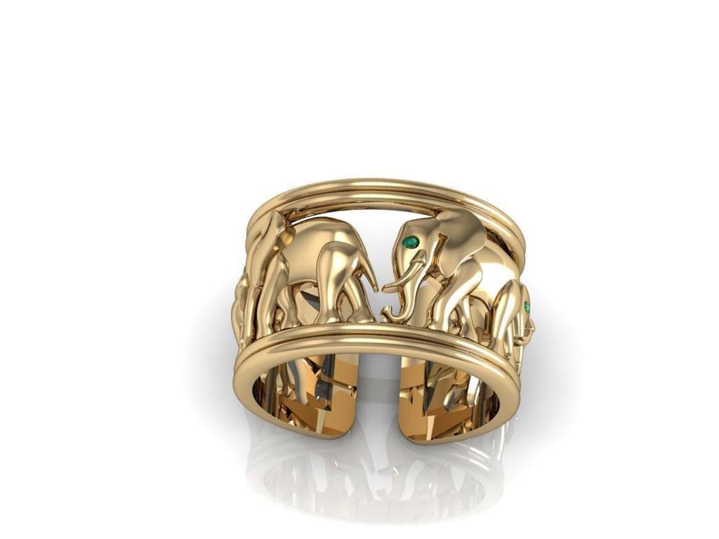 Shep Elephant Ring | Loni Design Group | Rings  | Men's jewelery|Mens jewelery| Men's pendants| men's necklace|mens Pendants| skull jewelry|Ladies Jewellery| Ladies pendants|ladies skull ring| skull wedding ring| Snake jewelry| gold| silver| Platnium|