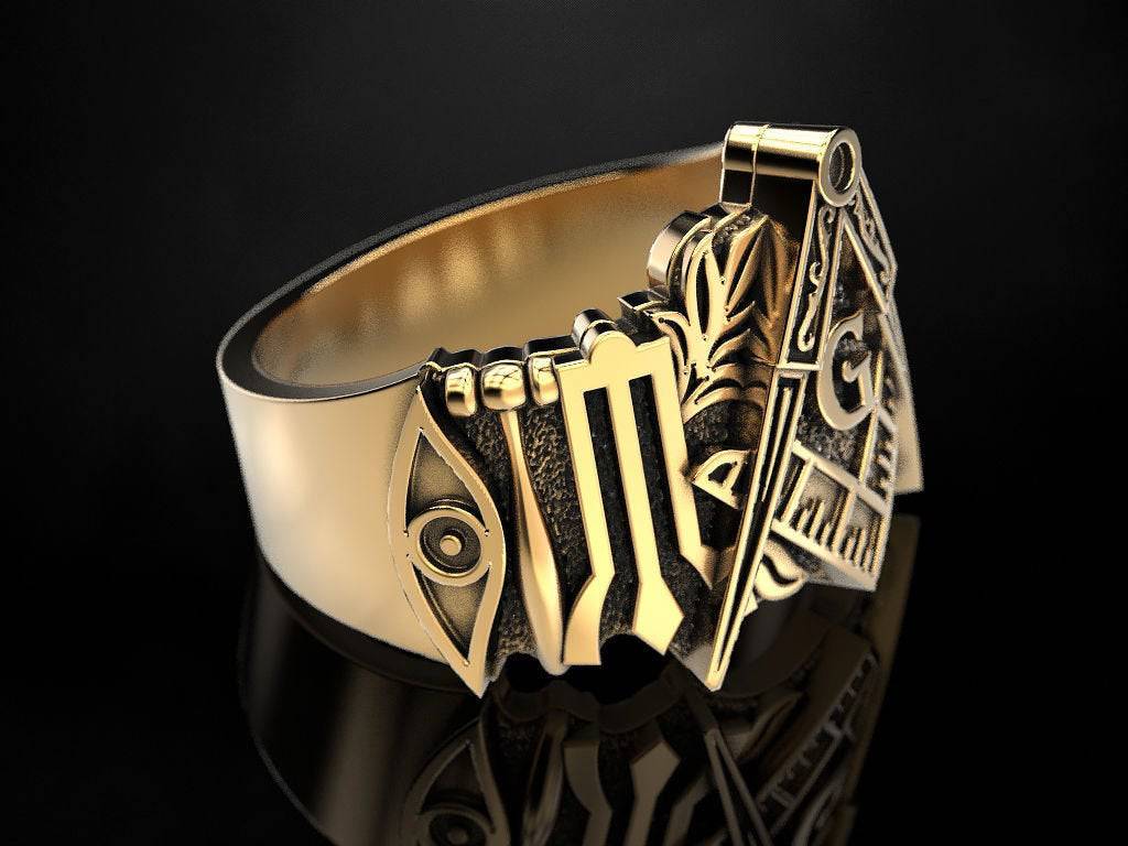 Master Masonic Ring | Loni Design Group | Rings  | Men's jewelery|Mens jewelery| Men's pendants| men's necklace|mens Pendants| skull jewelry|Ladies Jewellery| Ladies pendants|ladies skull ring| skull wedding ring| Snake jewelry| gold| silver| Platnium|