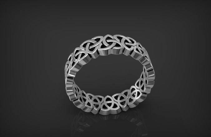 The Endless Celtic Ring | Loni Design Group | Rings  | Men's jewelery|Mens jewelery| Men's pendants| men's necklace|mens Pendants| skull jewelry|Ladies Jewellery| Ladies pendants|ladies skull ring| skull wedding ring| Snake jewelry| gold| silver| Platnium|