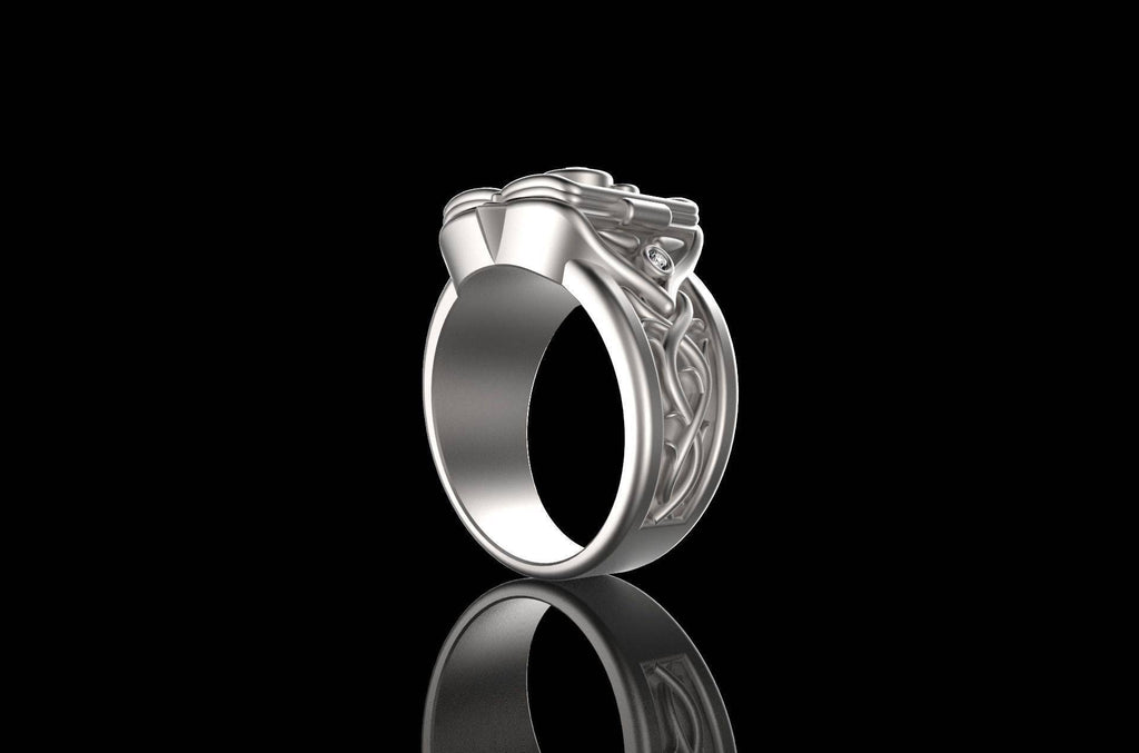 Hidden Treasure Compartment Ring | Loni Design Group | Rings  | Men's jewelery|Mens jewelery| Men's pendants| men's necklace|mens Pendants| skull jewelry|Ladies Jewellery| Ladies pendants|ladies skull ring| skull wedding ring| Snake jewelry| gold| silver| Platnium|