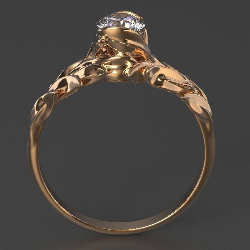 Dawn Engagement Ring | Loni Design Group | Engagement Rings  | Men's jewelery|Mens jewelery| Men's pendants| men's necklace|mens Pendants| skull jewelry|Ladies Jewellery| Ladies pendants|ladies skull ring| skull wedding ring| Snake jewelry| gold| silver| Platnium|