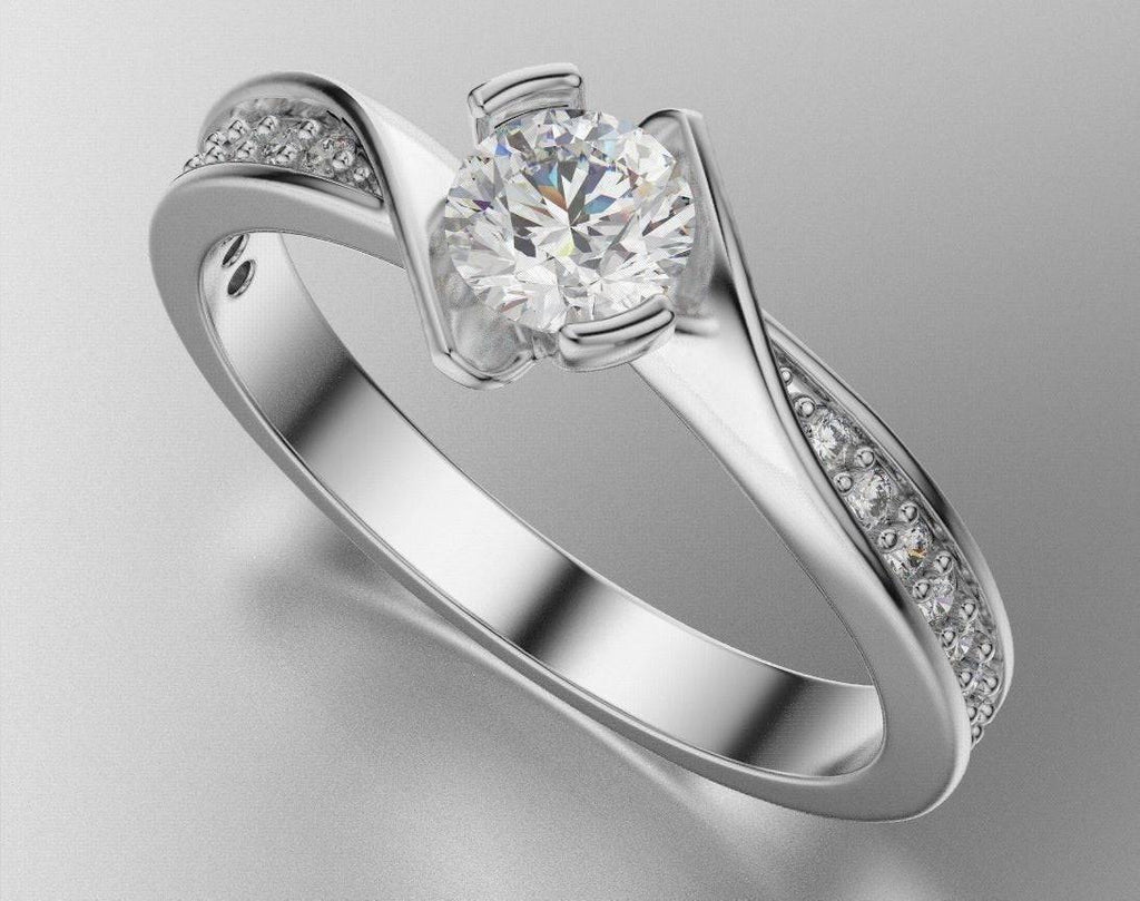 Scarlett Engagement Ring | Loni Design Group | Engagement Rings  | Men's jewelery|Mens jewelery| Men's pendants| men's necklace|mens Pendants| skull jewelry|Ladies Jewellery| Ladies pendants|ladies skull ring| skull wedding ring| Snake jewelry| gold| silver| Platnium|