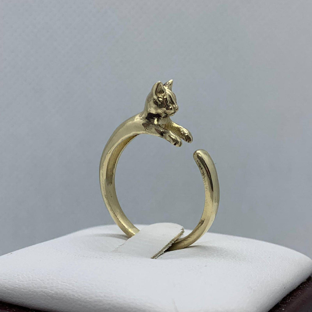 Fifi Cat Ring | Loni Design Group | Rings  | Men's jewelery|Mens jewelery| Men's pendants| men's necklace|mens Pendants| skull jewelry|Ladies Jewellery| Ladies pendants|ladies skull ring| skull wedding ring| Snake jewelry| gold| silver| Platnium|
