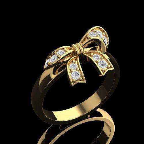Brandi Bow Ring | Loni Design Group | Rings  | Men's jewelery|Mens jewelery| Men's pendants| men's necklace|mens Pendants| skull jewelry|Ladies Jewellery| Ladies pendants|ladies skull ring| skull wedding ring| Snake jewelry| gold| silver| Platnium|