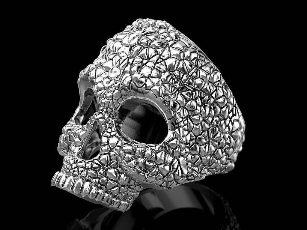 The Thing Skull Ring | Loni Design Group | Rings  | Men's jewelery|Mens jewelery| Men's pendants| men's necklace|mens Pendants| skull jewelry|Ladies Jewellery| Ladies pendants|ladies skull ring| skull wedding ring| Snake jewelry| gold| silver| Platnium|