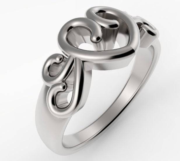 Bonita Heart Ring | Loni Design Group | Rings  | Men's jewelery|Mens jewelery| Men's pendants| men's necklace|mens Pendants| skull jewelry|Ladies Jewellery| Ladies pendants|ladies skull ring| skull wedding ring| Snake jewelry| gold| silver| Platnium|